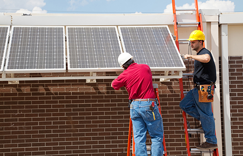 Commercial Solar Installation